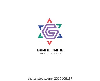 bhusiness monogram letter logo design