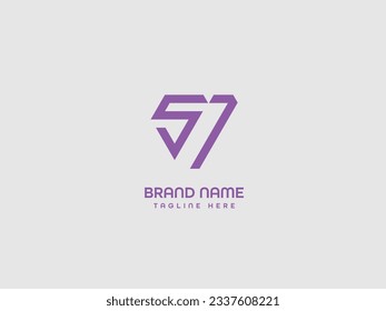 bhusiness monogram letter logo design