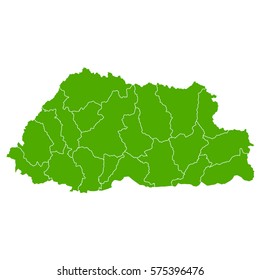 bhutan green map