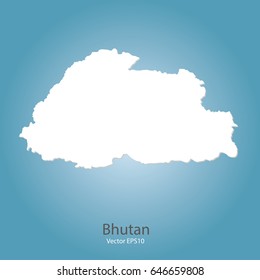 Bhutan map