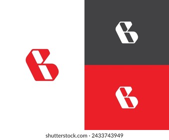 Bi abstract crypoto Logo Design. Digital asset logos vector fintech blockchain crypoto concept.