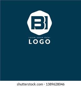 BI company linked letter logo concept. Designed for your web site design, logo, app, UI. initial logo design