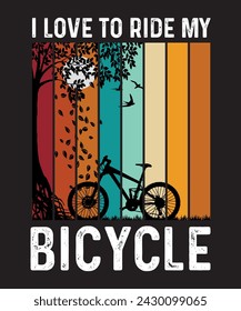 Bi Cycle T Shirt Design