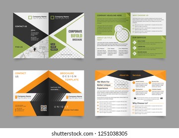 Bi Fold Brochure 2 Different Style