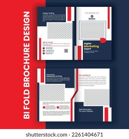 Diseño de Bi Fold Brochure con diseño creativo