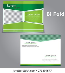 Bi Fold Brochure Vector Design