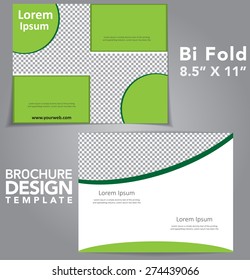 Bi Fold Brochure Vector Design