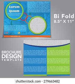 Bi Fold Brochure Vector Design
