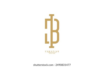 BI, IB, B, I, Abstract Letters Logo Monogram