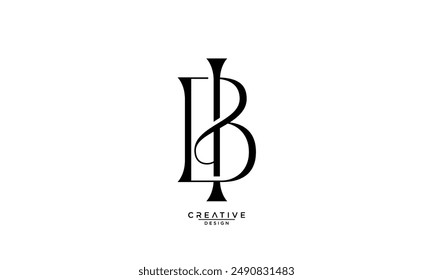 BI, IB, B, I, Abstract Letters Logo Monogram