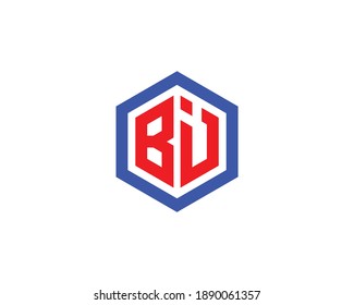 BI IB LETTER LOGO DESIGN VEKTORTEMPLATE