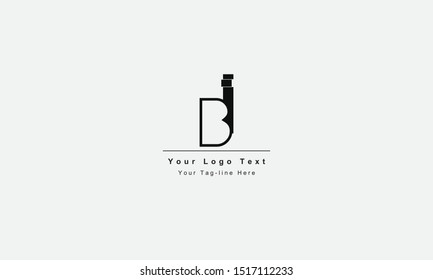 BI or IB letter logo. Unique attractive creative modern initial BI IB B I initial based letter icon logo