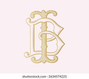 BI, IB, logo BI , Letter BI, Monogram BI, Monogram de Boda, Logotipo de Boda, Diseño de logotipos, Monogram Antiguas