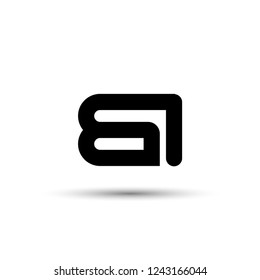 BI Letter logo template. Initial letter logo template