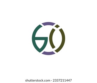 plantilla vectorial de diseño de logotipo BI