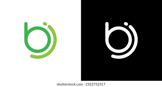 bi Logo, bi Monogram, Initial bi Logo, Letter bi Logo, Icon, Vector