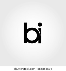 bi lowercase logo black interrelated