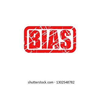 Bias red stamp