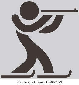 Biathlon icon