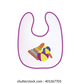 Bib for baby for your design
