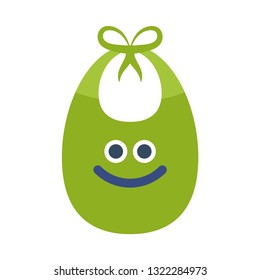 Bib flat icon.You can be used bib icon for several purposes like: websites, UI, UX, print templates, presentation templates, promotional materials, web and mobile phone apps