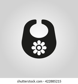 Bib icon. design. Breastplate and apron symbol. web. graphic. AI. app. logo. object. flat. image. sign. eps. art. picture - stock vector