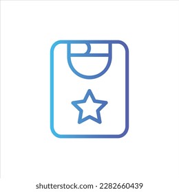 bib icon with isolated vektor and transparent background.
