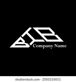 Diseño del logotipo del BIB, logotipo simple y moderno del BIB. Diseño de alfabeto de lujo BIB  