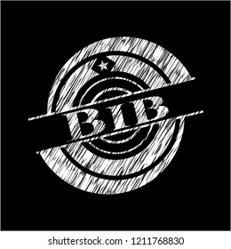 Bib on blackboard