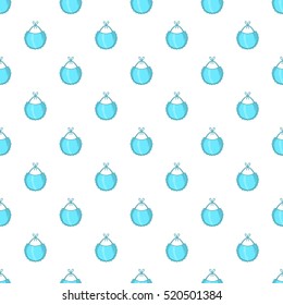 Bib pattern. Cartoon illustration of bib vector pattern for web