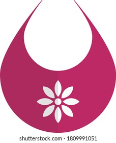 icono de color plano vectorial bib 