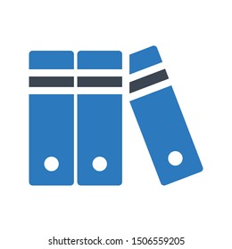 bibder glyph colour vector icon