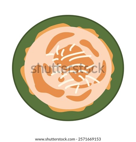 bibingka or baked rice cake