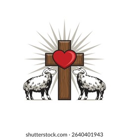 bible abstract logo modern style