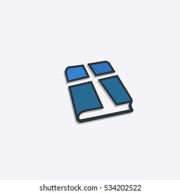 Bible book cross