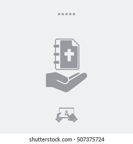 Bible book - Minimal flat icon