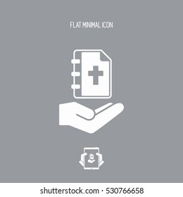 Bible book - Minimal flat icon