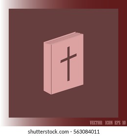 bible book vector icon
