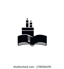 Icono negro de la Biblia y la Pascua