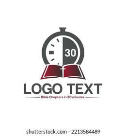 Bible chapter in 30-minute Logo Design Template