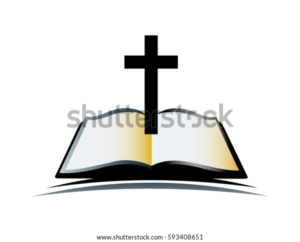 Bible Design Stock Vector (Royalty Free) 593408651