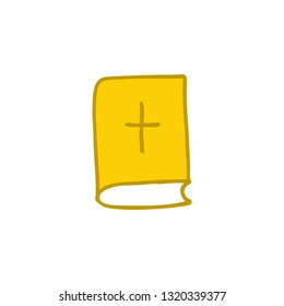 Bible doodle icon