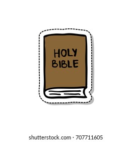 Bible doodle icon