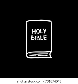 Bible doodle icon