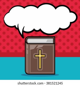bible doodle, speech bubble