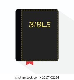 Bible flat design icon
