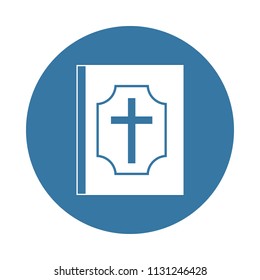 Bible icon in Badge style 