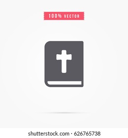 Bible icon. Christian's book