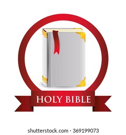 Bible icon design 