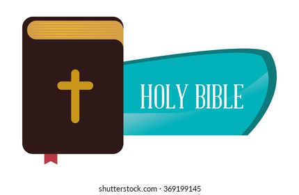 Bible icon design 